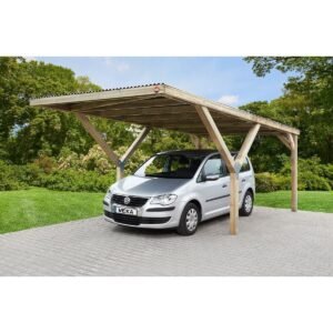 Carport WEKA simple en Y