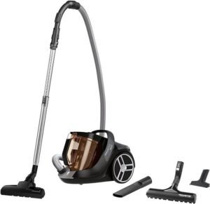 Aspirateur sans sac Rowenta Silence Force Cyclonic – 2,5 L, Silencieux 68 dB, Éco-conçu