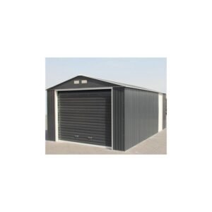 Garage en métal anthracite 19,95m² DURAMAX