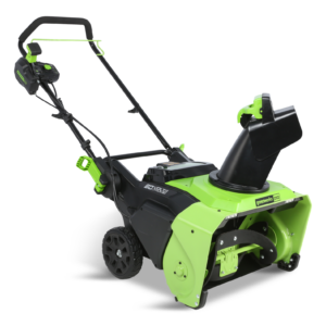 Souffleuse à neige sans fil Greenworks 60 V avec batterie 5 Ah Hover Image