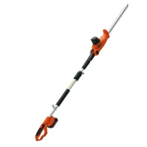 Taille-Haie Télescopique VEVOR 20V – Batterie 2 en 1, Lame 45,7 cm, Réglable et Sécurisé