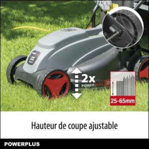 Tondeuse Gazon Électrique POWERPLUS POWEG63705 Hover Image