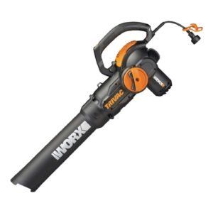 Souffleuse/déchiqueteuse/aspirateur électrique 3-en-1 WORX WG522 Trivac, 12 A Hover Image